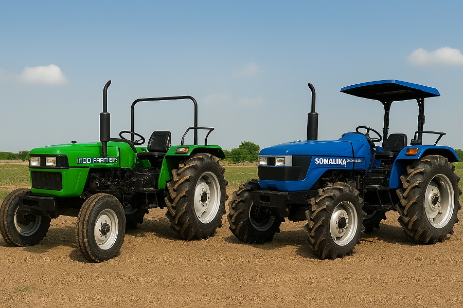 Heavyweight Showdown: Indo Farm DI 3090 vs. Sonalika Worldtrac 90